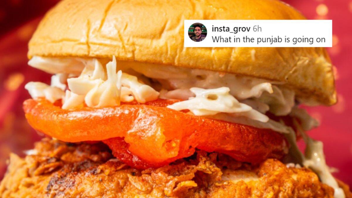 Canadian Food Joint Makes Jalebi Baby Fried Chicken Sandwich; Foodies Say, “What In The Punjab”