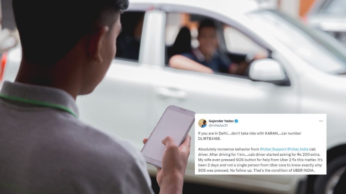 “Passenger Safety Is A Joke To Uber,” Says Delhi Man After Driver Asks For Extra Money & Gets No Help From App’s SOS Feature