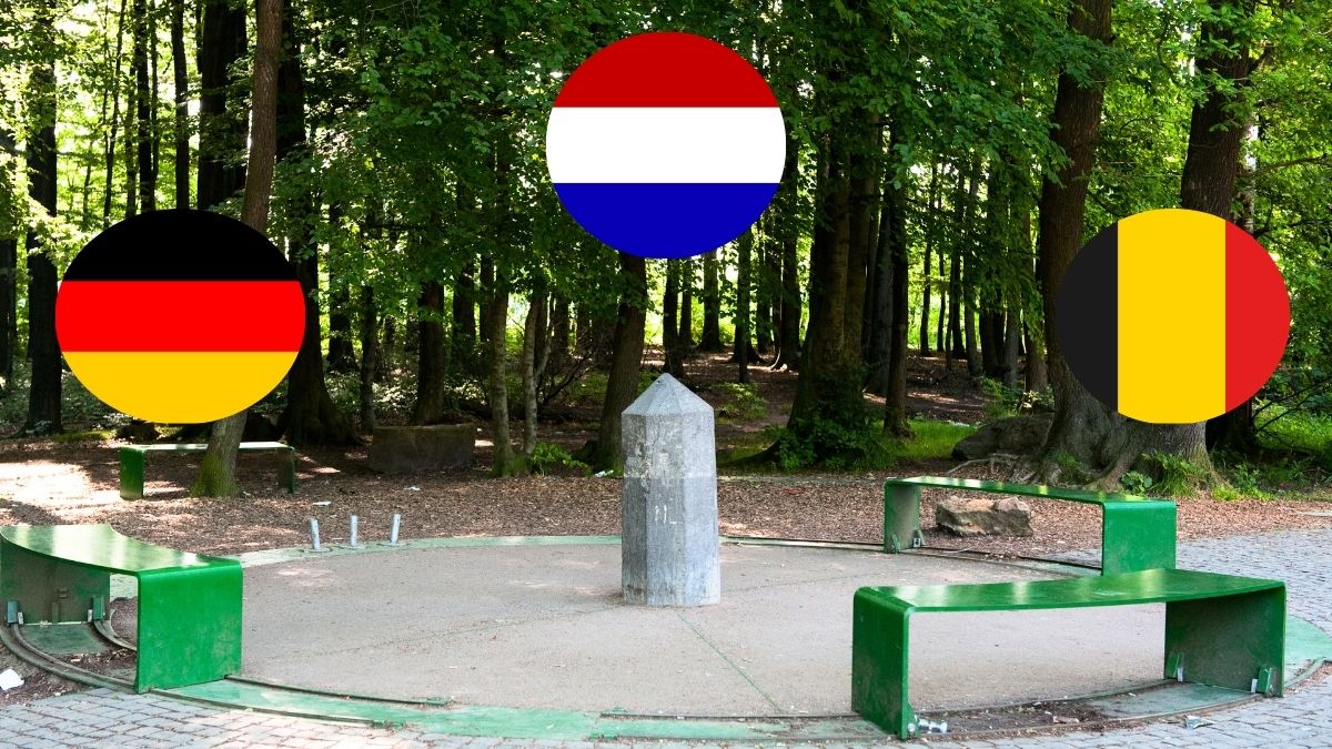 3 Countries, 1 Spot! Visit Netherlands, Germany And Belgium By Crossing Over Borders At This SPOT