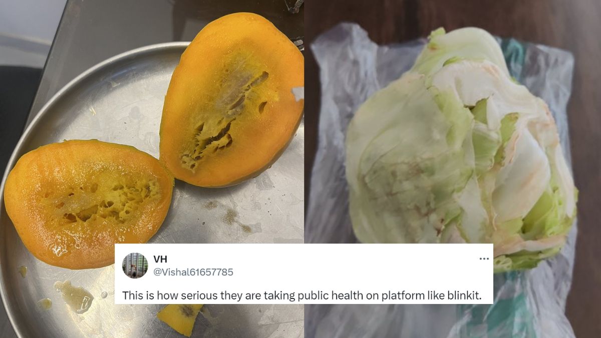 From Mangoes To Lettuce, Blinkit Customers Complain About Receiving Bad-Quality Food Items