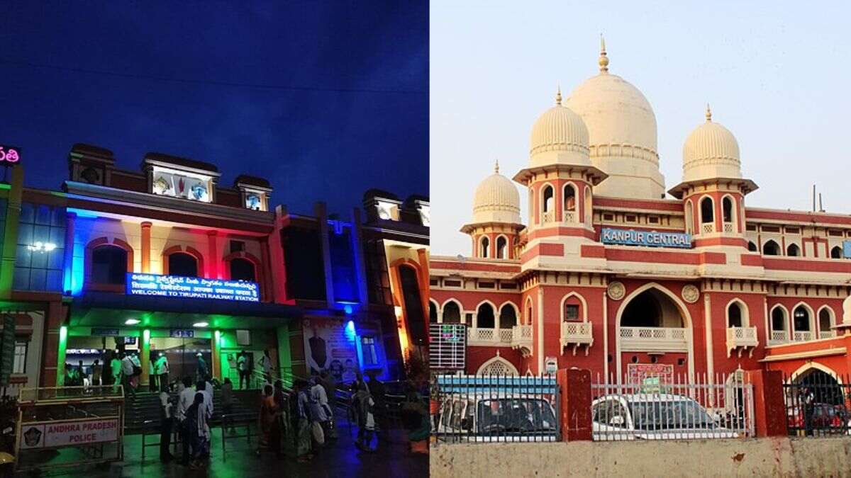 From Tirupati To Kanpur Central, These Railway Stations In India Have The Most Google Reviews