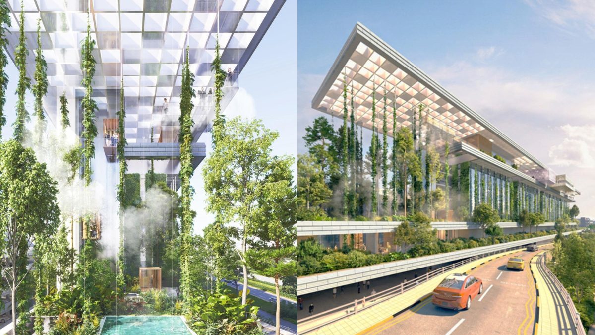 By 2028, A Luxurious Hotel With A Zero-Energy Design, Infinity Pool & Rooftop Bar Near Changi Airport Will Open Its Doors