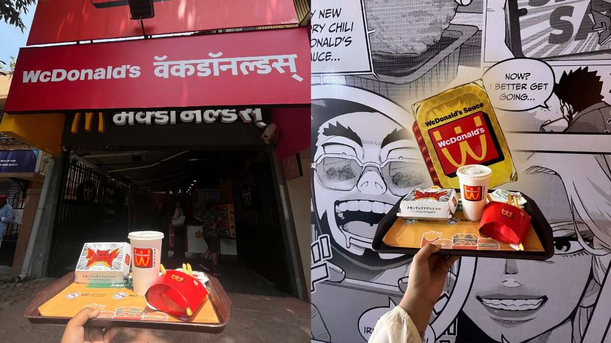 Inspired By Anime, McDonald’s Launches “WcDonald’s” In Bandra’s Linking Road; Details Inside