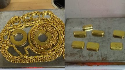 Mumbai Customs Seizes 9.482 kg Gold, Worth ₹5.71 Crore; 8 Arrested For Smuggling