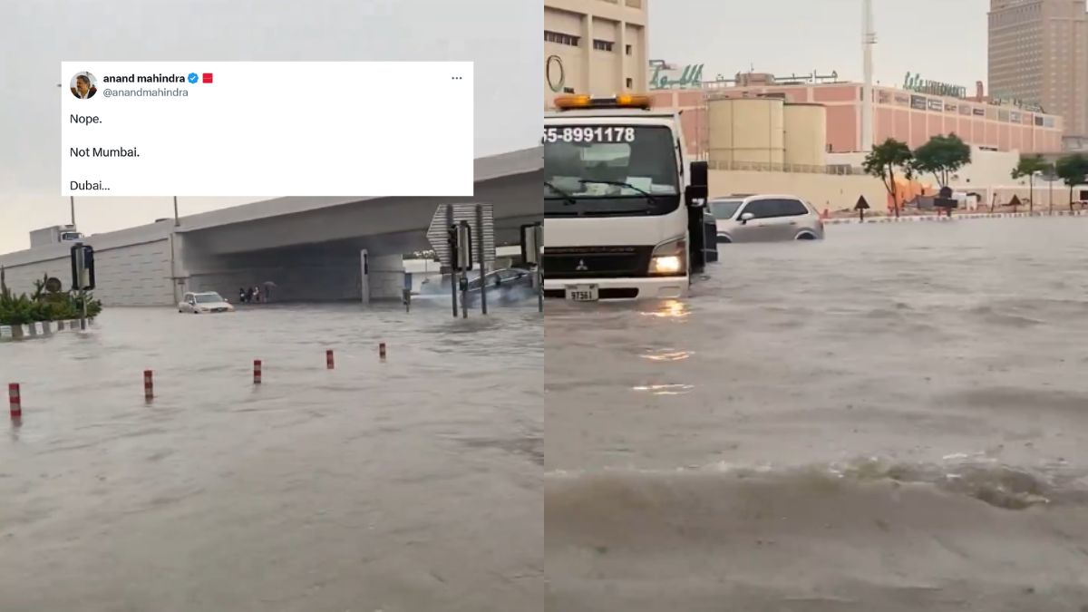 “Nope. Not Mumbai. Dubai…” Anand Mahindra Compares Dubai Flood To Mumbai; Netizens Divided!