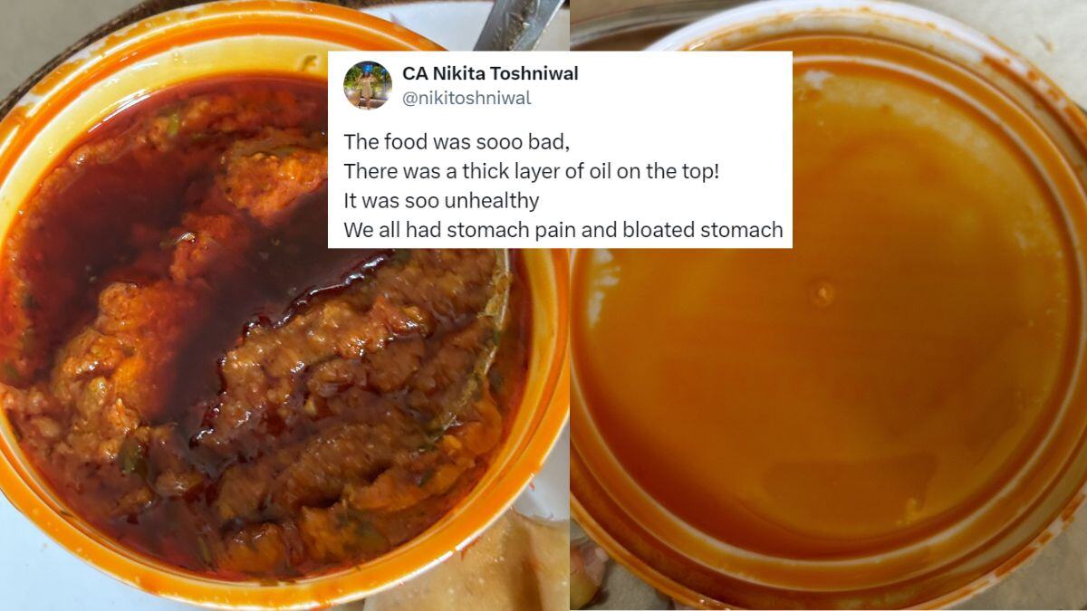 X User Blames Zomato For Food With A Layer Of Oil; Netizens Point It To Be A “Restaurant Problem”