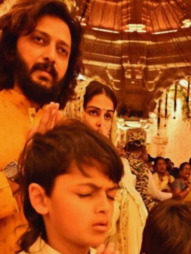 Ritesh Deshmukh & Genelia Visit Ayodhya’s Ram Mandir With Their Sons Ritesh Deshmukh & Genelia Visit Ayodhya’s Ram Mandir With Their Sons