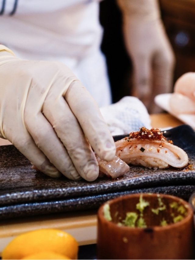 Omakase dining