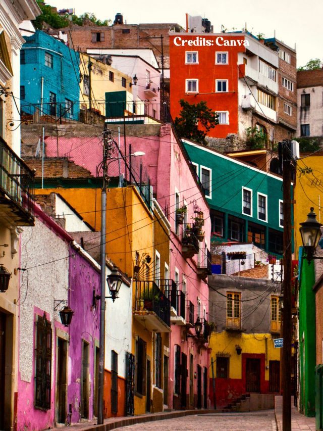 colourful towns