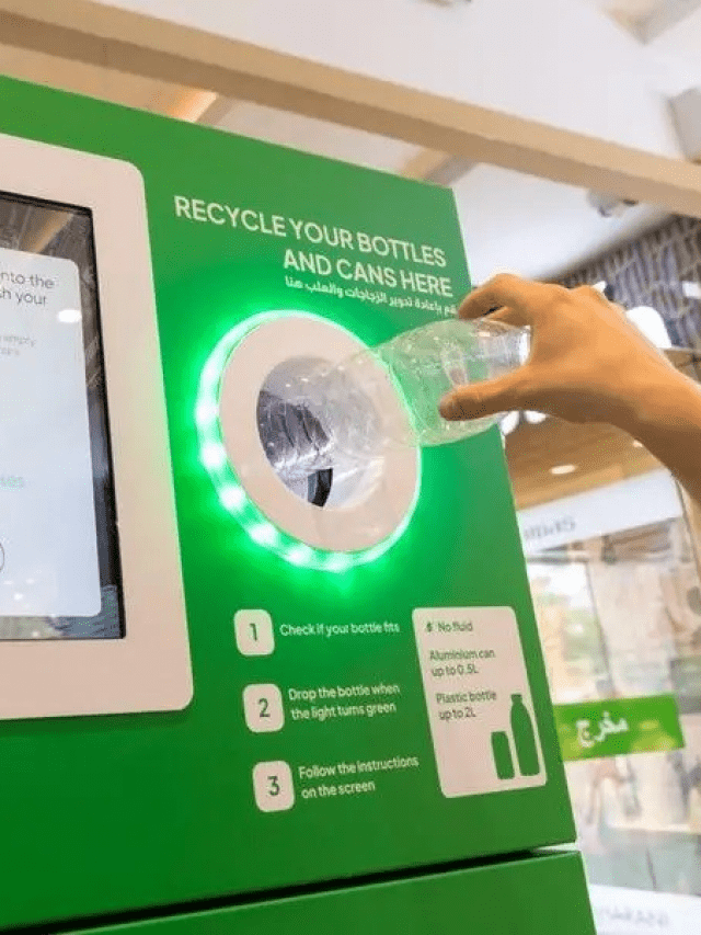 All About Doha's First Reverse Vending Machine