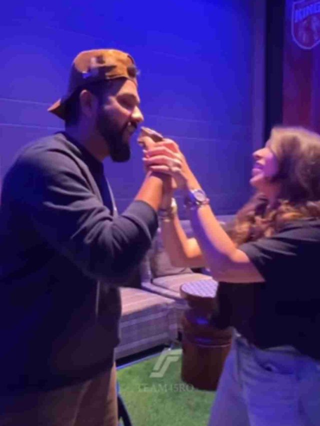 Inside Rohit Sharma’s Birthday Celebration With Teammates & Wife Ritika