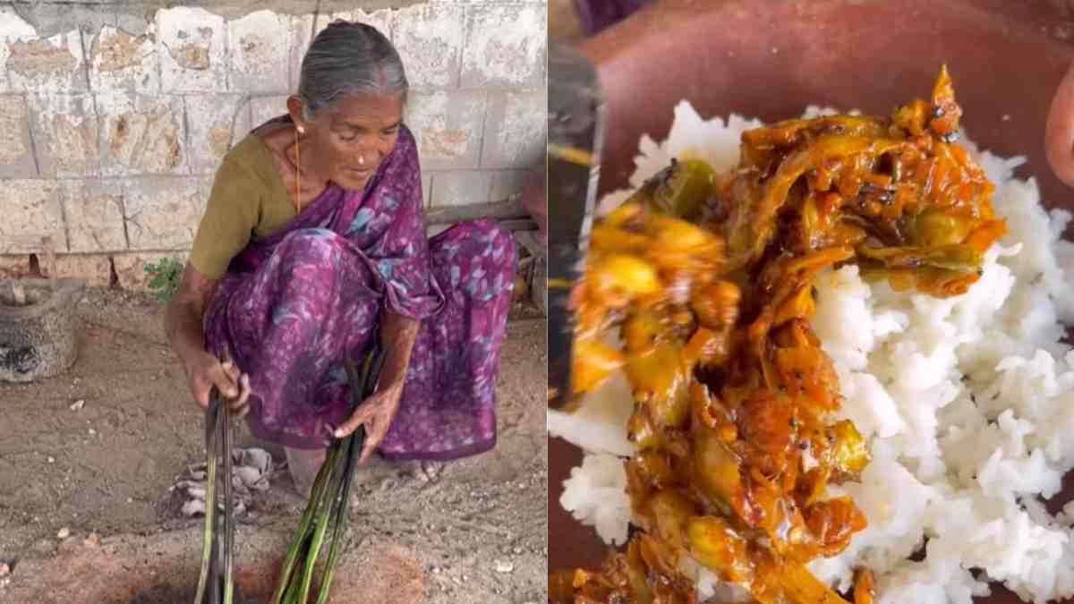Grandma Barbecues Drumsticks Over Charcoal & Prepares Drool-worthy Dish; Netizens Say, “Best Protein Source”