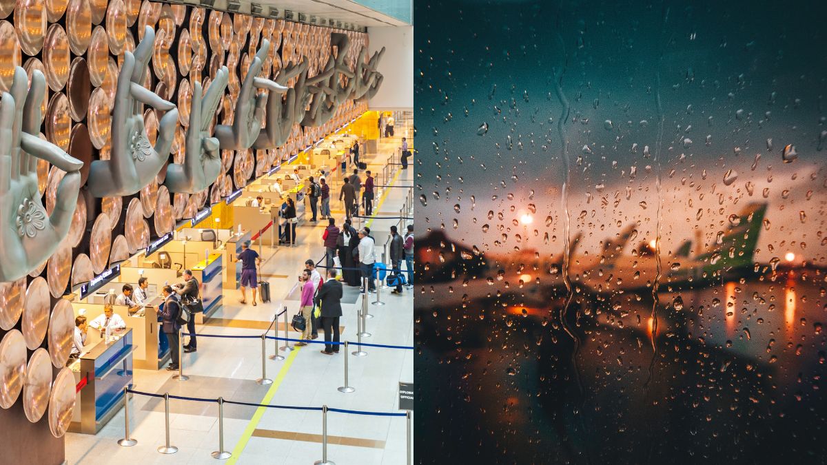 Delhi Airport Witnesses Diversion Of 15 Flights After Heavy Rainfall Strikes Delhi NCR