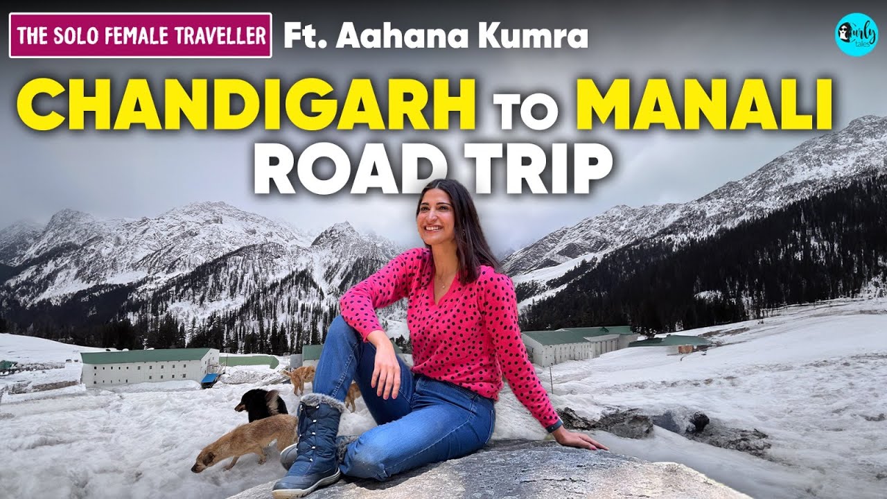 Aahana Kumra Enjoys A Road Trip From Chandigarh To Manali