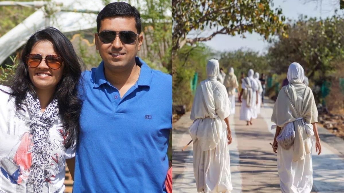 Ahmedabad Businessman & Wife Take Monkhood Pledge; Donate Over ₹200 Crores Of Life Savings