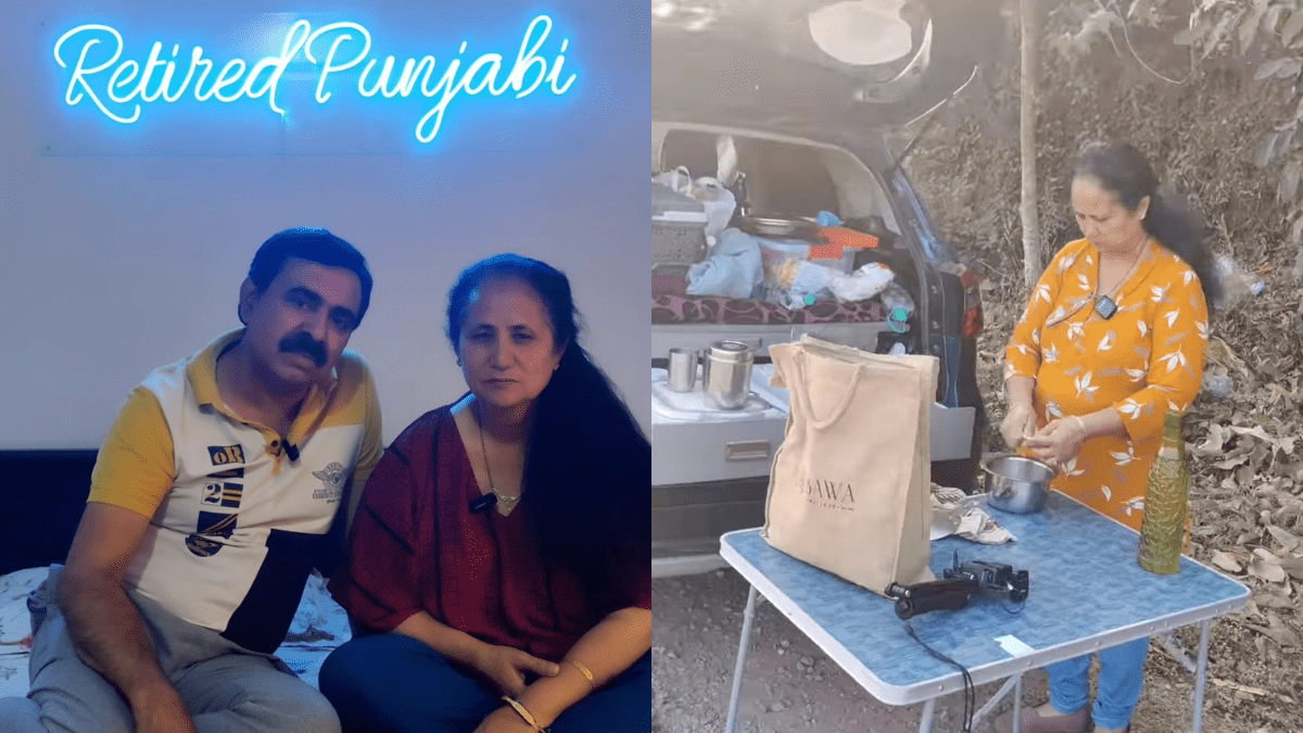 Retired Punjabi Couple Embarks On Delhi-Kanyakumari Road Trip; Makeshift Kitchen Fuels 52-Day Trip