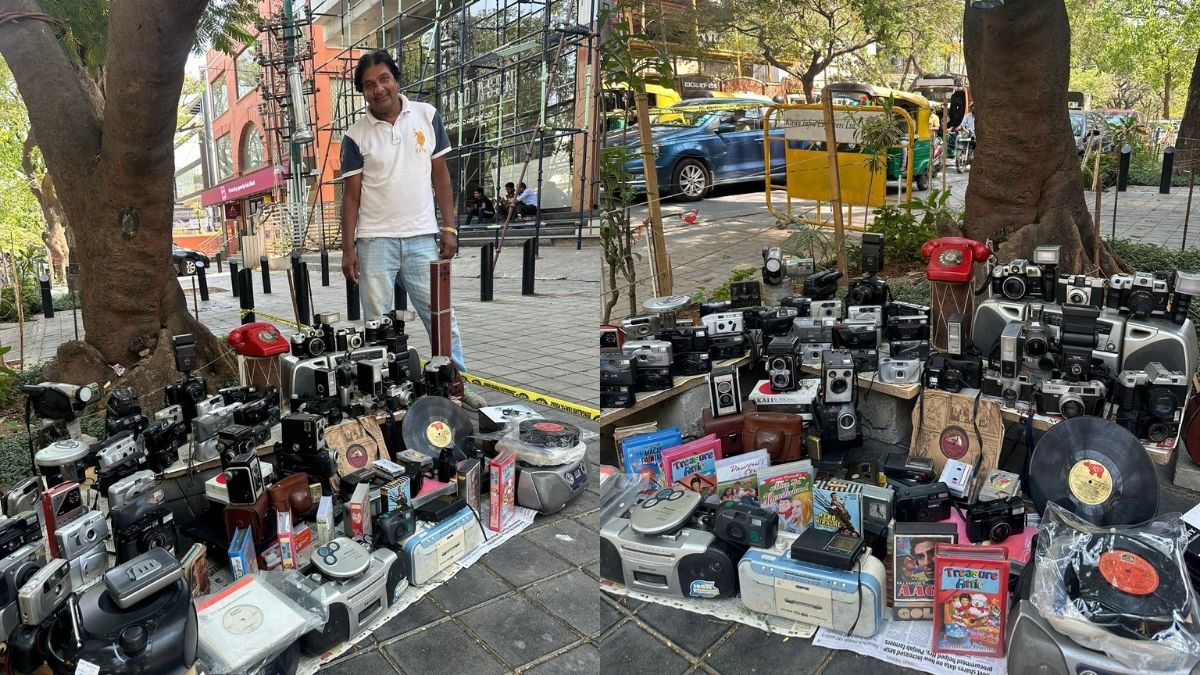 Bangalore: User Posts About A Road-Side Vintage Shop Outside A Brewery; Netizens Can’t Wait To Go There
