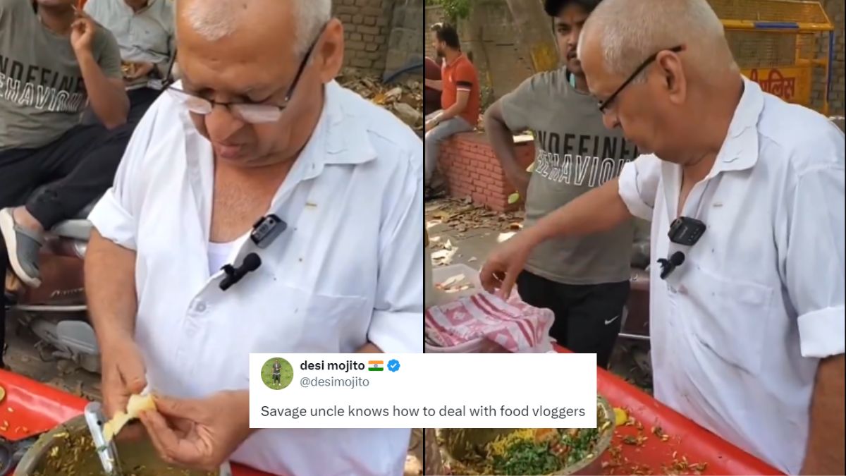 “Bewakoof Bana Raha Hun,” Irritated Delhi Food Vendor Replies To Food Blogger; Internet Applauds His Savage Replies