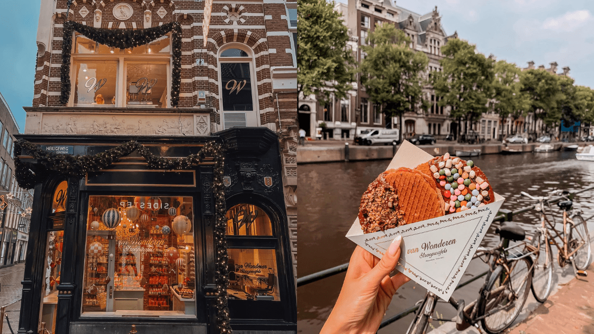 Heading To Amsterdam? Make A Stop At Van Wonderen Stroopwafels And Try This Crispy Dutch Dessert
