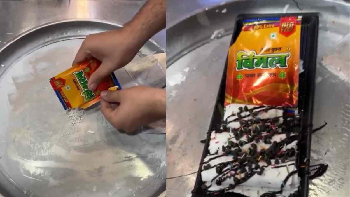 Viral Video Of Paan Masala Ice Cream Paints Internet Red; Netizens Say, “Perfect Dessert For Vimal Cinematic Universe”