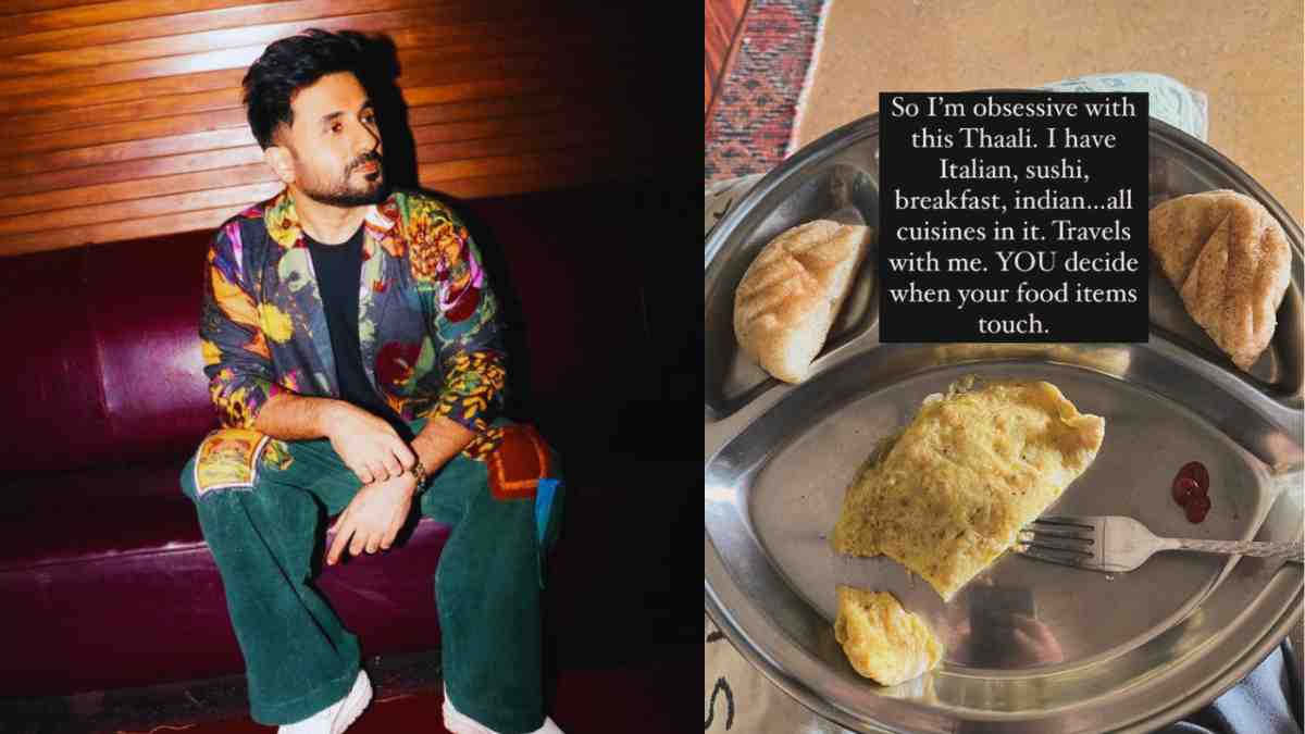 Vir Das Is Obsessed With His 4-In-1 Steel Thali; Says, “You Decide When Your Food Items Touch”