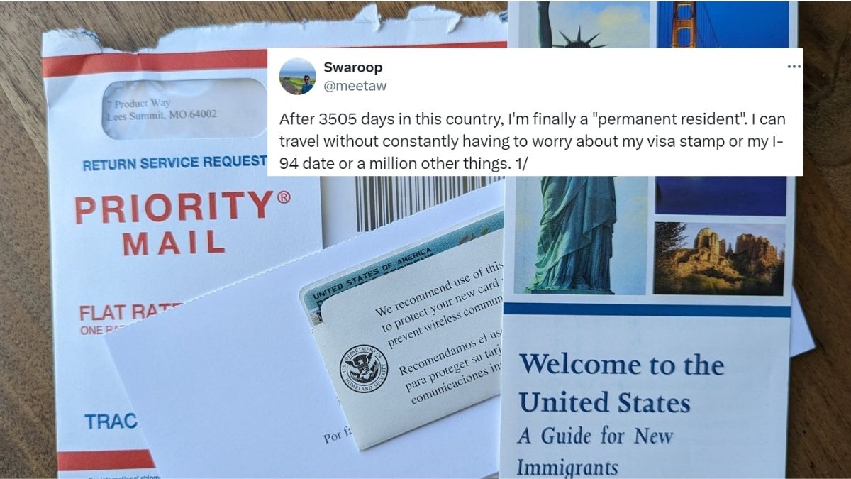 Techie From India Gets US PR After 3,505 Days; Slams H-1B Visa Process