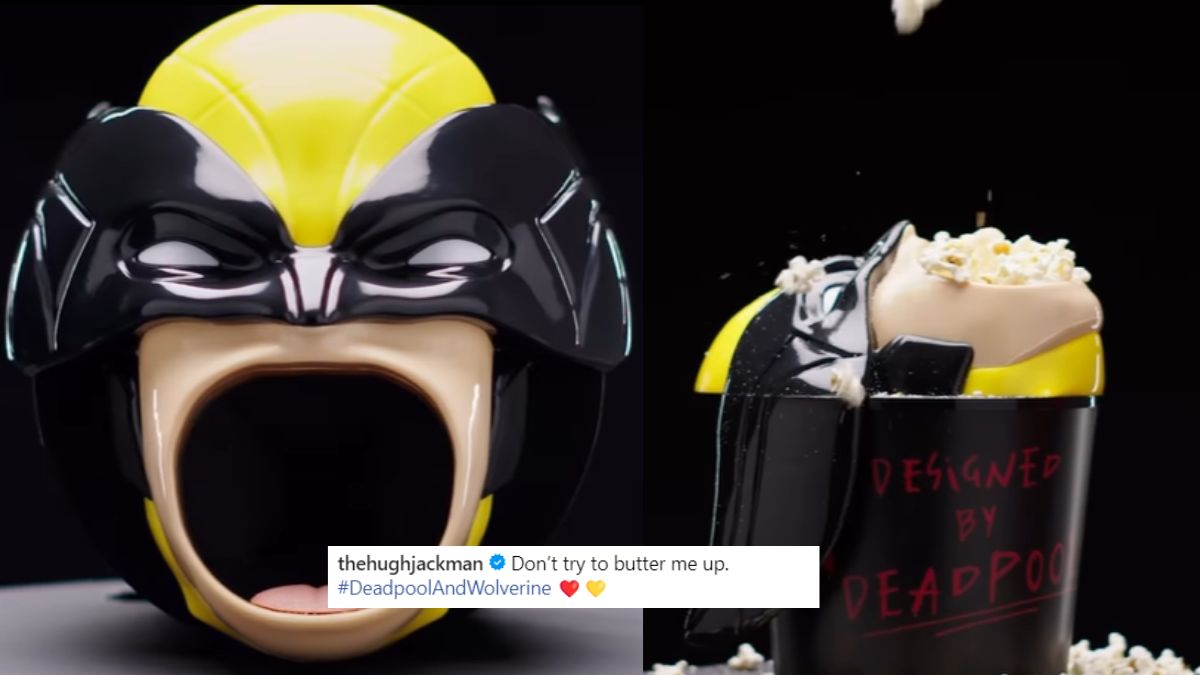 Ryan Reynolds & Hugh Jackman Unveil ‘Deadpool & Wolverine’ Popcorn Bucket & Fans Have The Most Hilarious Reaction