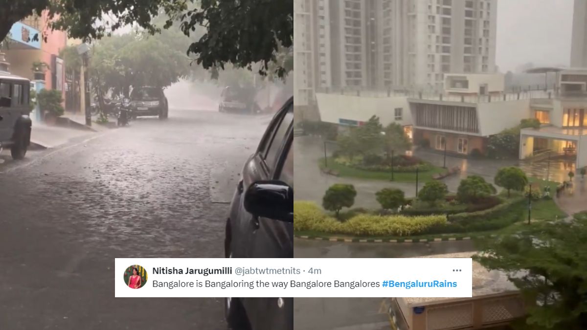 “It Finally Feels Like Bengaluru,” Celebrate Netizens As Rain Engulfs The City After 5 Months!