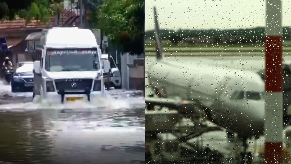 Heavy Rains In Kerala Delay Flights At Kozhikode Airport & Waterlogging In Different Areas; IMD Issues Red Alert