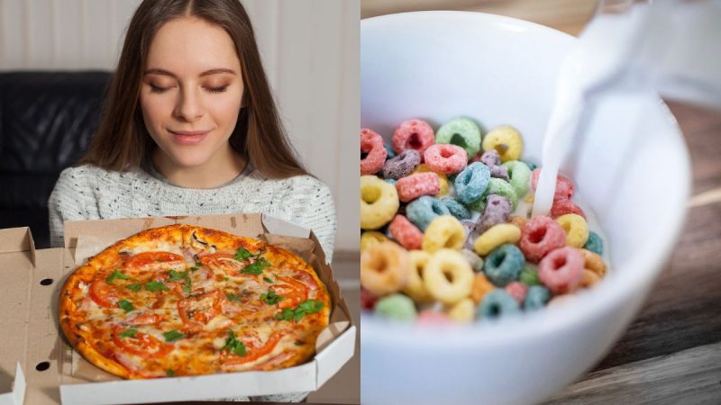 pizza healthier than cereal