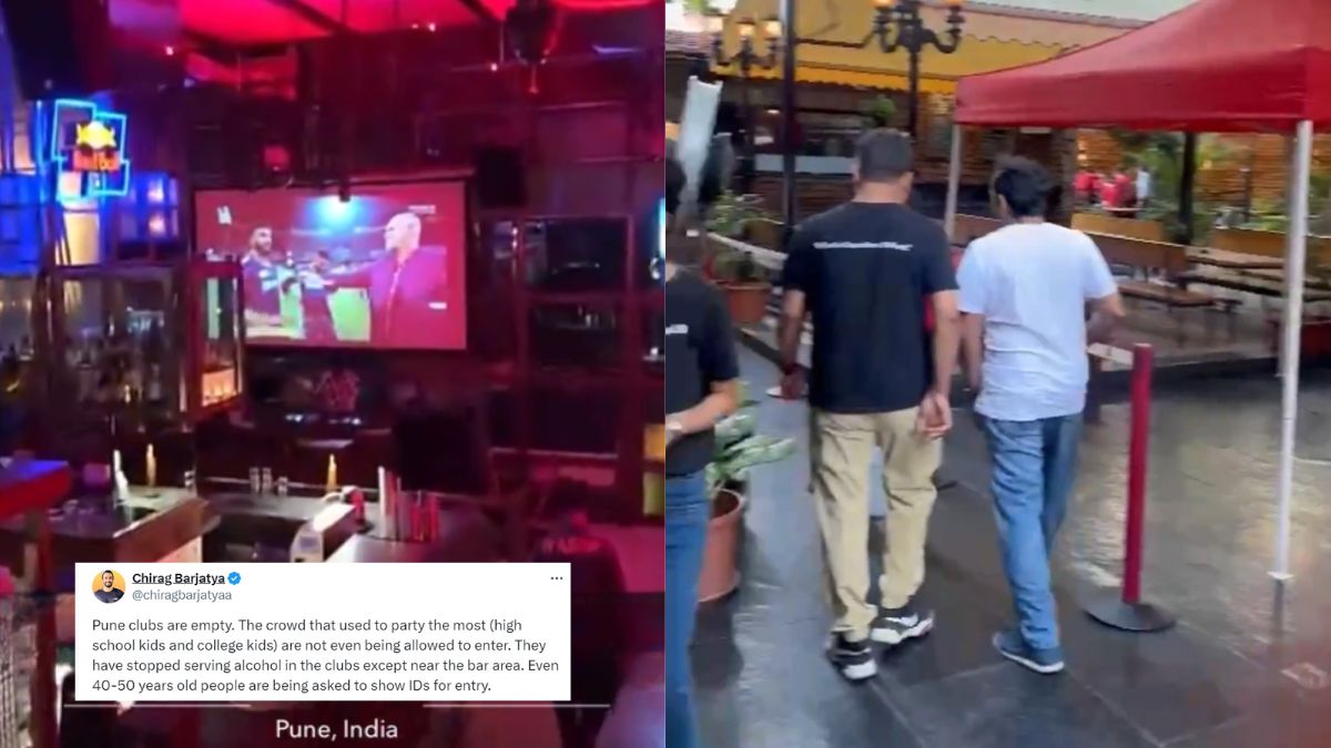X User Shares Video Showing Empty Pubs In Pune After Porsche Incident; Netizens Share How Pubs Have Become Stricter
