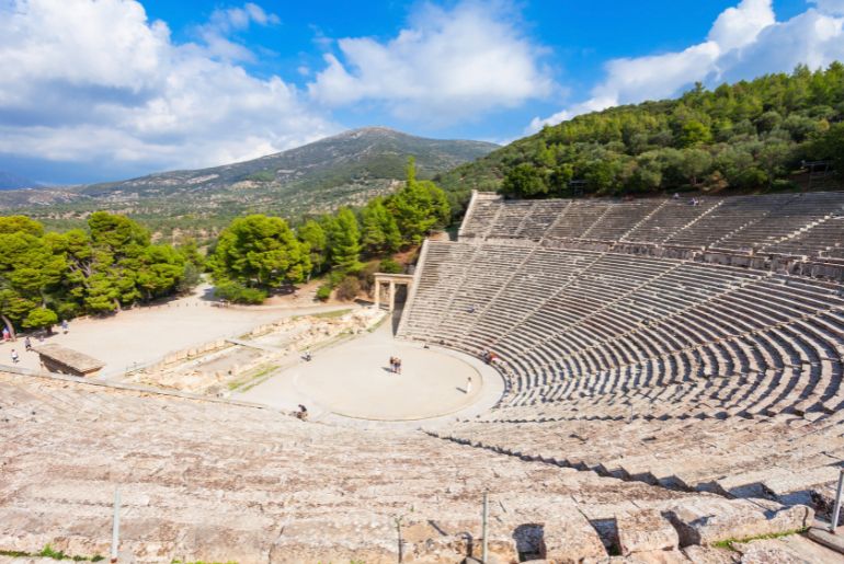 Epidaurus, Historic Sites In Greece