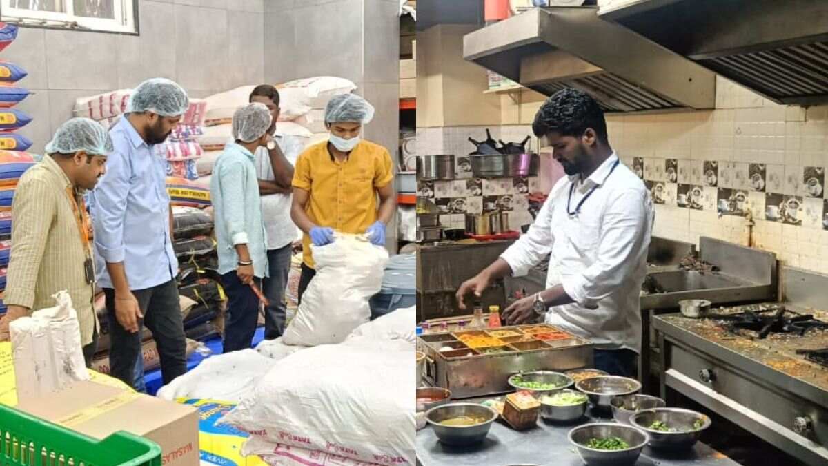 Hyderabad: Food Safety Dept Raids Rameshwaram Cafe, Baahubali Kitchen; Finds Expired Food Items, Cockroaches & More