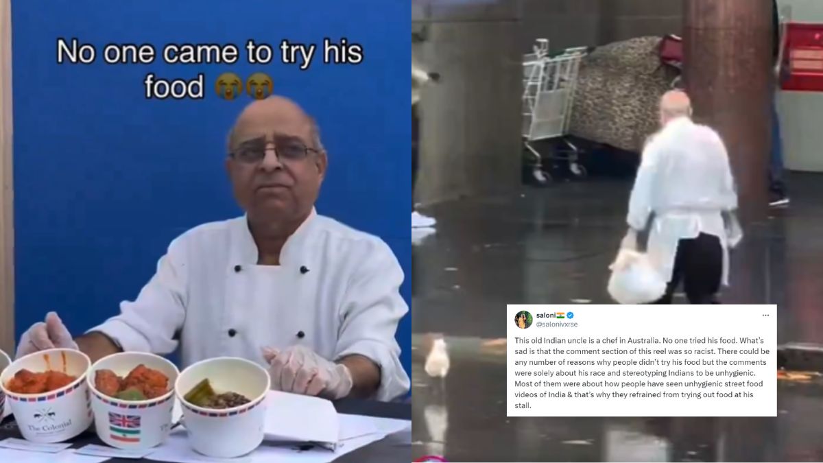 Mean Comments Flood Video Of Indian Chef In Australia Who Couldn’t Attract Crowd For Food Tasting; Netizens React