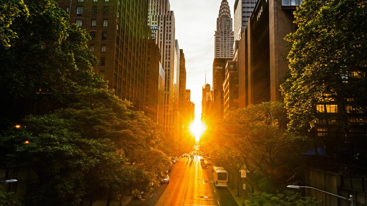 What Is Manhattanhenge, A Celestial Event That Dazzles Spectators With Perfect Sunset Alignment In Manhattan?