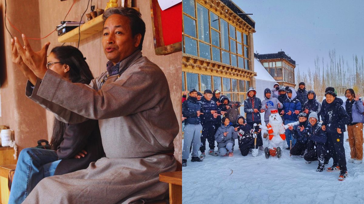 Sonam Wangchuk’s Special School In Leh Gives A Chance To Pass With Flying Colours To Failed Students