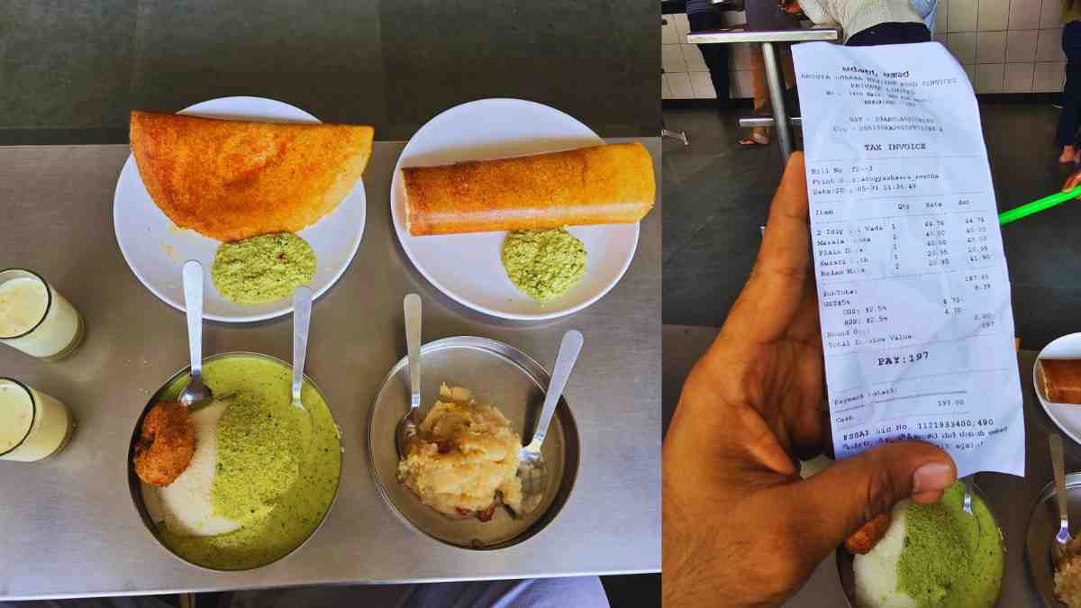 “All This Food At Extremely Hygienic QSR Cost Just ₹197”, Man Raves About Bengaluru’s Arogya Ahaara