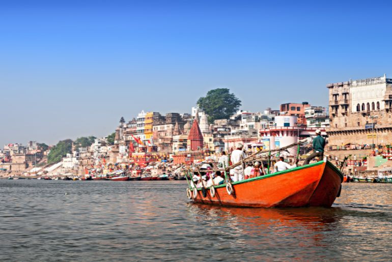 Ganga river boating
