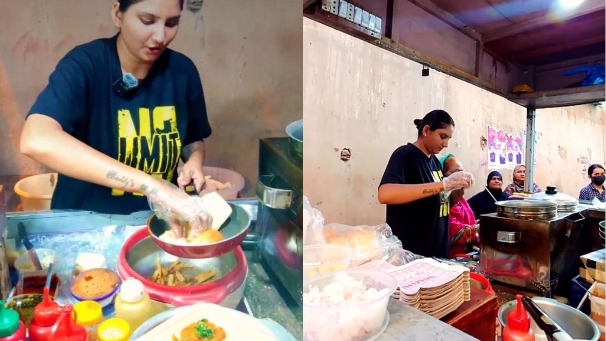 “Better Than Delhi’s Vada Pav Girl,” Netizens React To Indian Street Food Stall In Pakistan