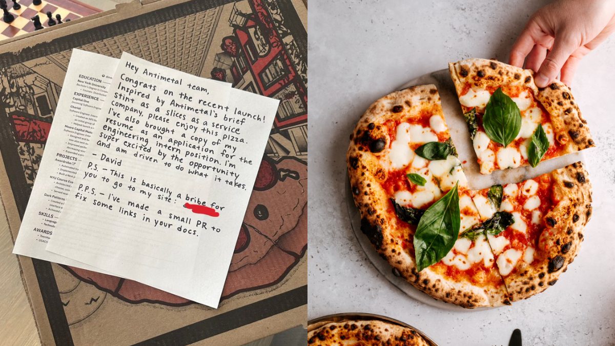 This Job Applicant In NYC Delivered His Resume With A Pizza; Lands CEO’s Attention & An Interview