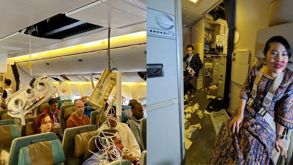 6 Including 2-YO Suffer Head Trauma, 22 Suffer Spinal Injuries After Severe Turbulence In Singapore Airlines Flight