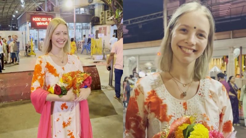 Russian Vlogger temple visit