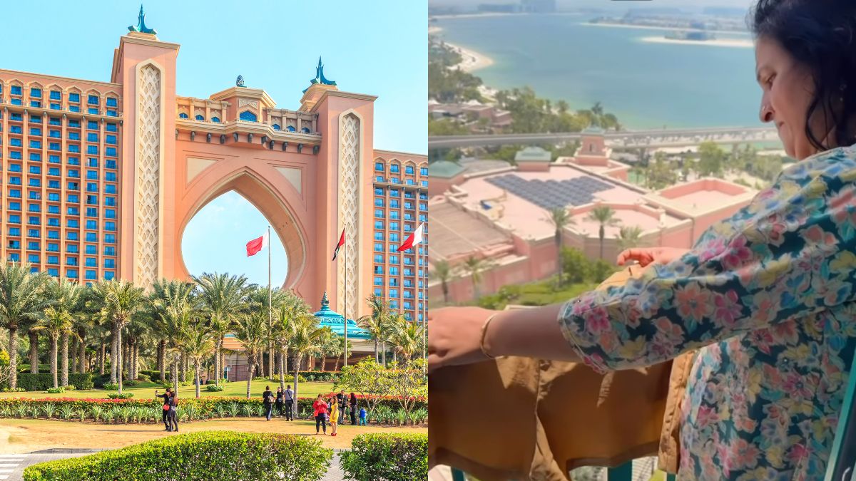 Watch: An Indian Mom Dries Clothes On The Balcony Of Atlantis The Palm; What Does The Law State?