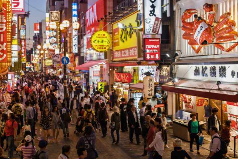 japan tourists 