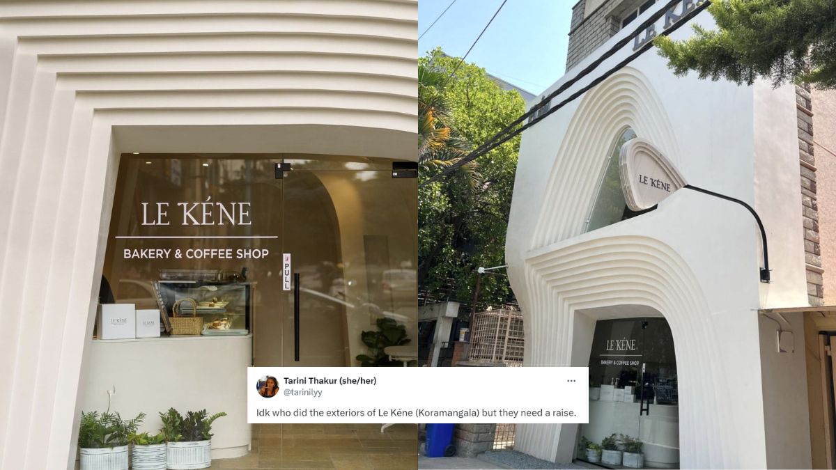 X User Posts Pics Of Le Kéne, An Aesthetic Cafe In Bengaluru; Wants Designer To Get A Raise For Its Stunning Facade