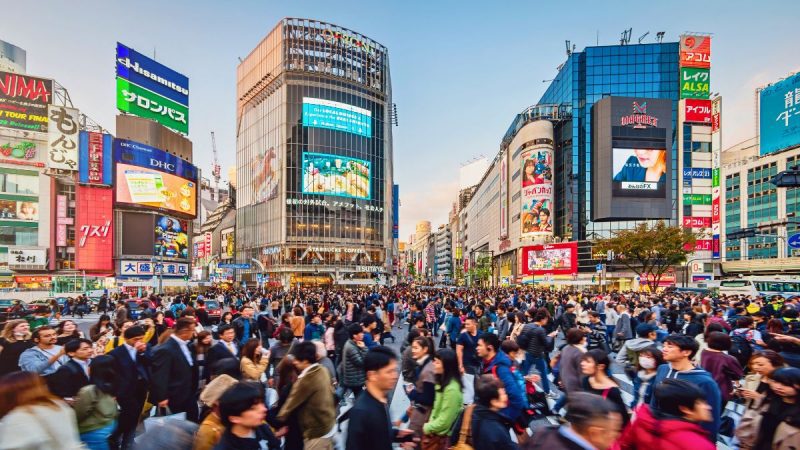 Japan tourists