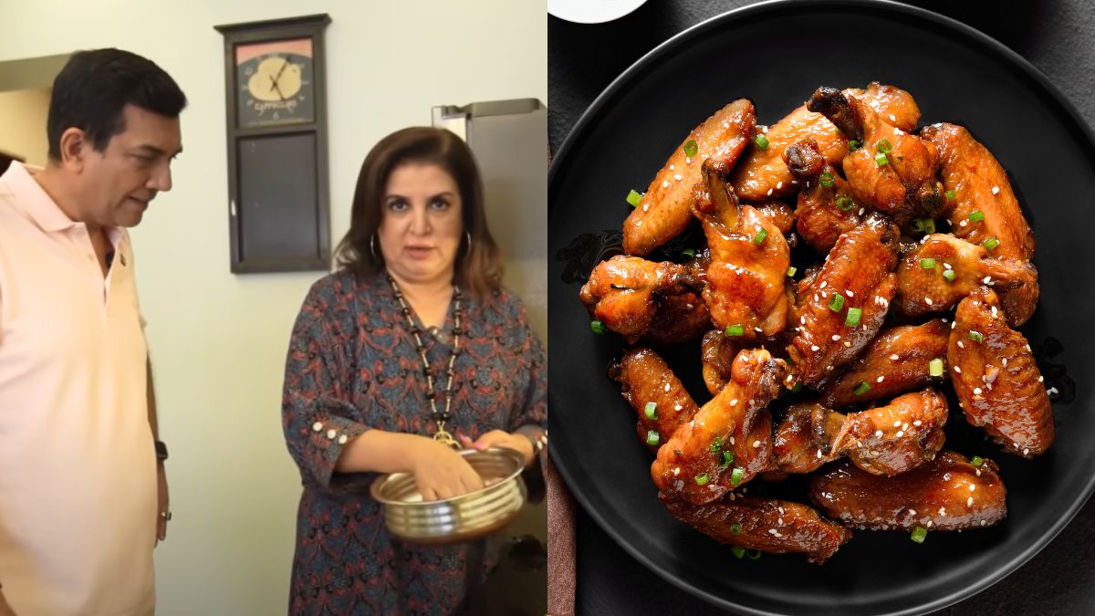 Chef Sanjeev Kapoor Took Over Farah Khan’s Kitchen To Cook Special Chicken Wings & Here’s All About It