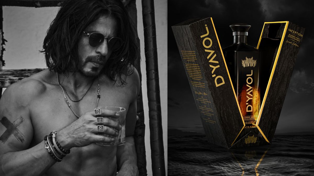 Shah Rukh Khan’s D’YAVOL Goes Places! Its Scotch Whisky, Inception Wins Gold At The International Spirits Challenge