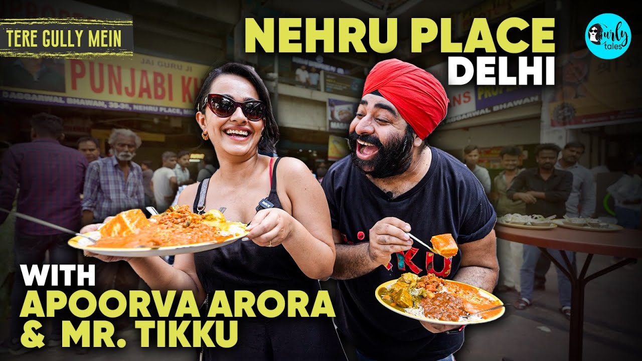 Exploring Nehru Place, Delhi With College Romance Fame Apoorva Arora Ft. Mr Tikku