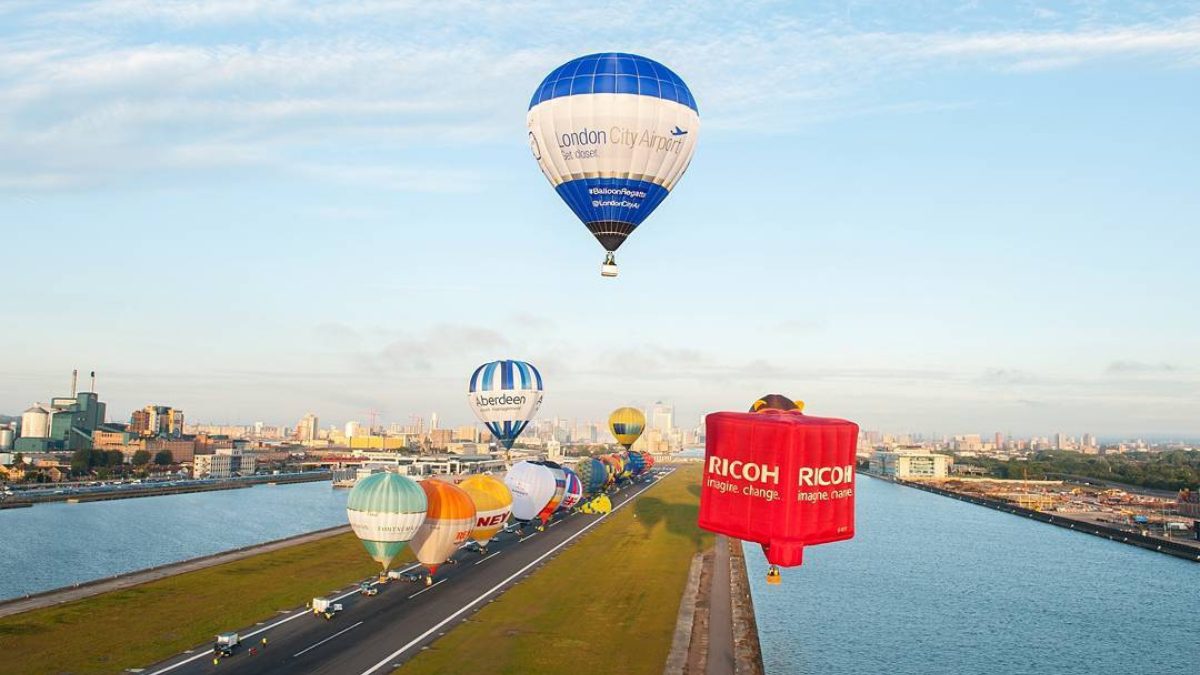 Over 50 Hot Air Balloons To Grace London’s Skyline At The Lord Mayor’s Annual Regatta; Details Inside!